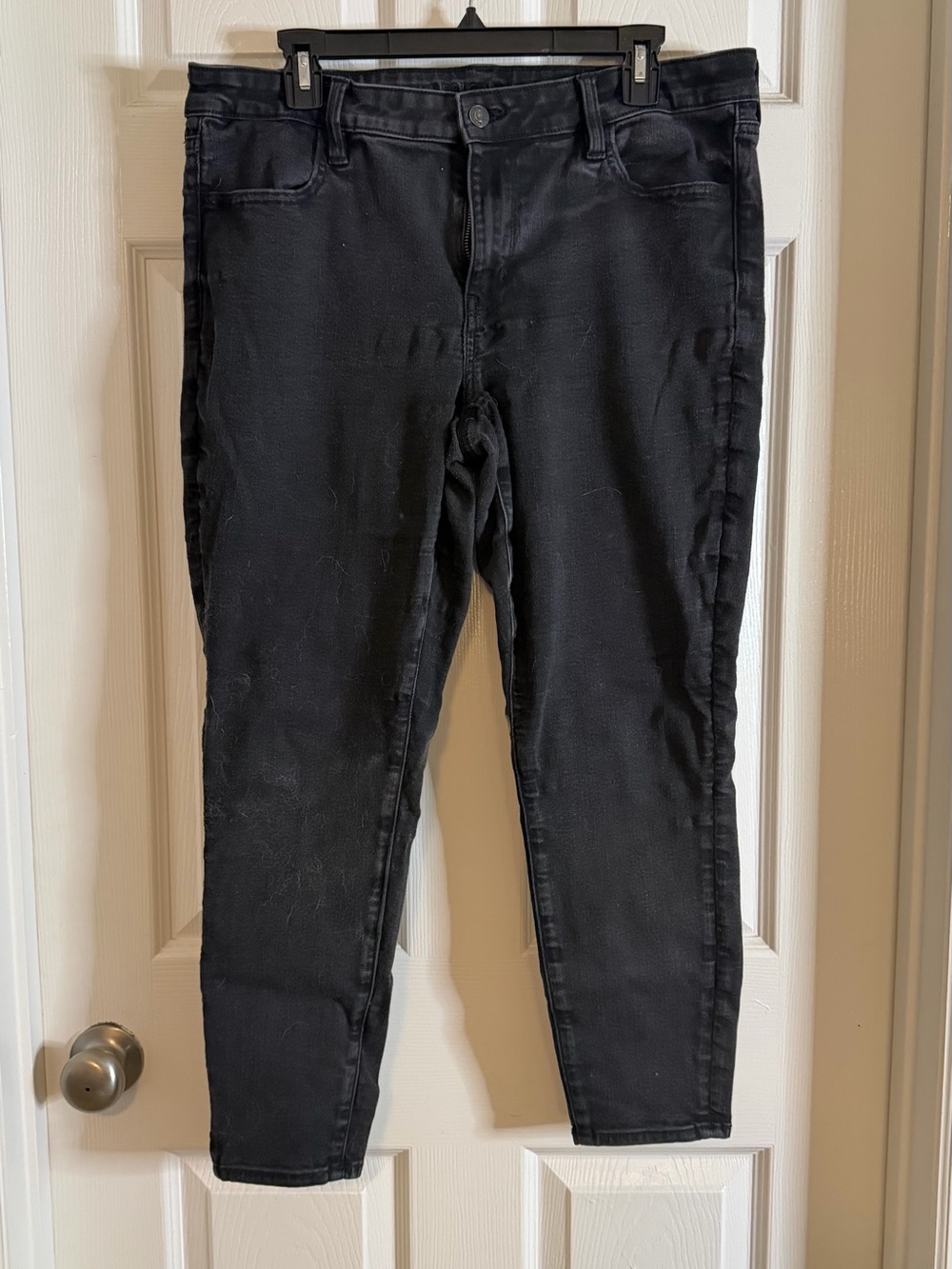 American Eagle Outfitters Black Skinny Jeans for Women